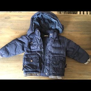 Geox down parka/coat